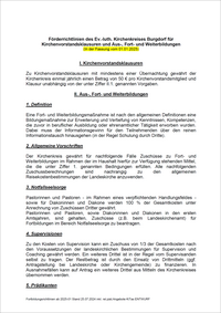 Fortbildungsrichtlinien ab 2025